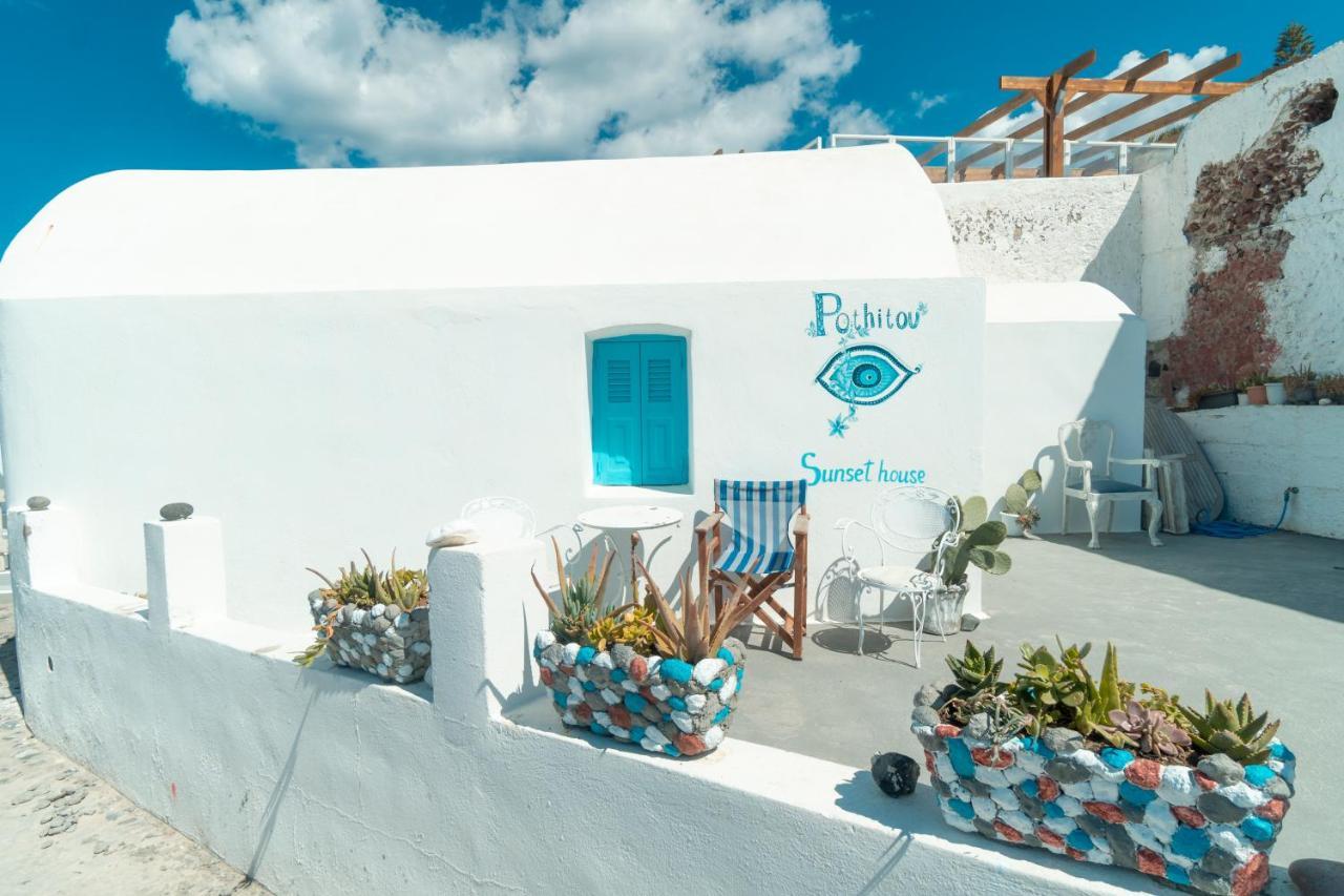 Oia Sunset House Pothitou Villa Exterior photo